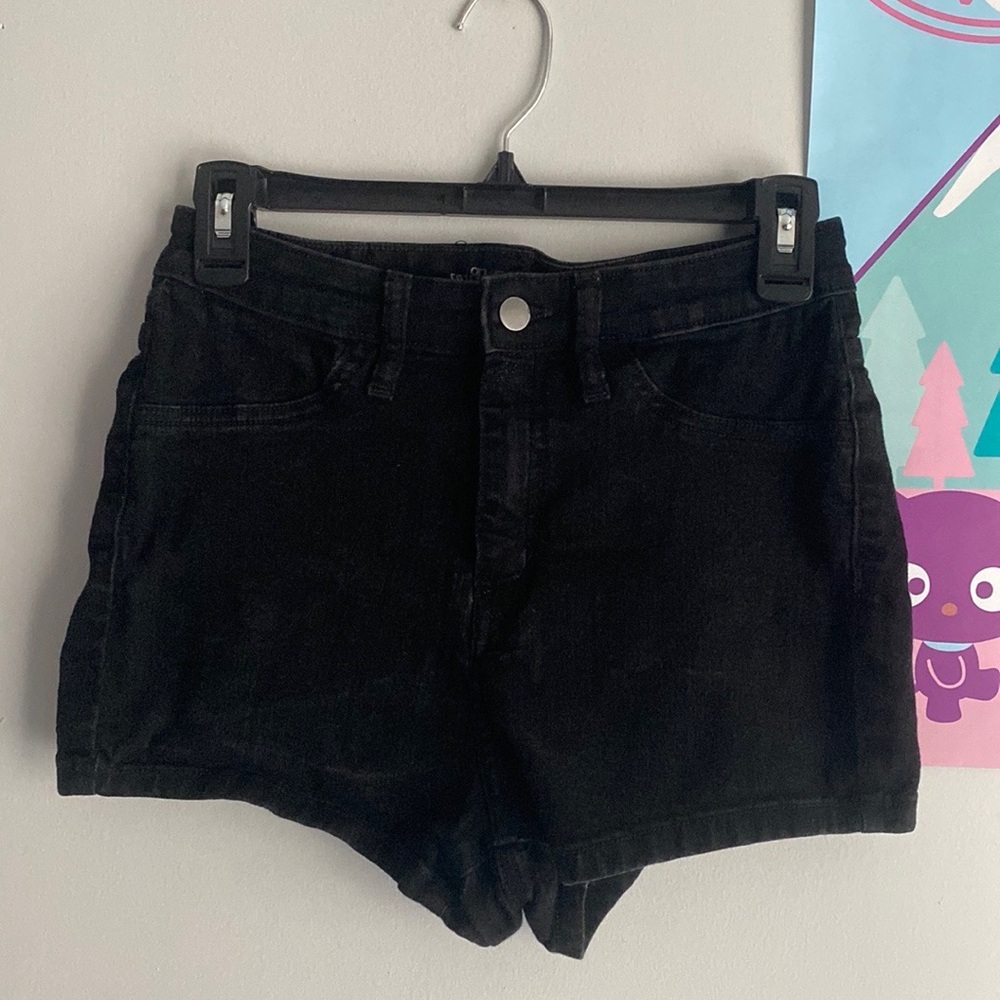 Black Wild Fable Denim Shorts